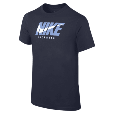 Nike Big Kids Boys Lacrosse T Shirt. Nike